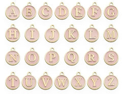 CHARMS: Letters (PINK)
